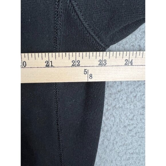 Champion Hoodie Mens Large Sweater Reverse Weave Black Custom Gem Large Print - Picture 5 of 10